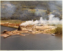 [Saskatchewan-owned lumber mill, Canoe, B.C.]