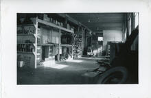 [Shelves with hardware]
