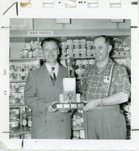 District 9 Federation Trophy, Hodgeville, Saskatchewan, 1957.