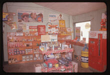 [Interior of Co-op service station]