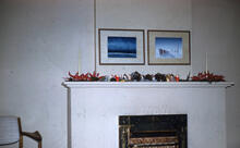 Two of My Paintings in a Dentist's Office