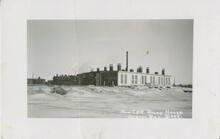 New CNR Roundhouse Hudson Bay, Saskatchewan postcard