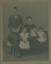 [Portrait of unknown family]