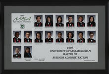 Composite Board of Photographs for the College of Commerce 2006 (MBA)