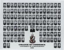 Composite Board of Photographs for the College of Commerce 1969