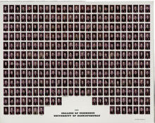 Composite Board of Photographs for the College of Commerce 1995