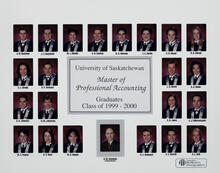 Composite Board of Photographs for the College of Commerce 2000 (MPAcc)