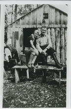 George Pease and Maimee Rowley @ Pease house on Kingsmere