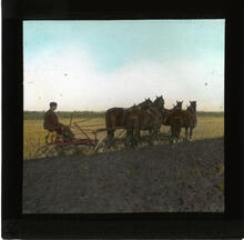 Ploughing, Swan River Valley, Man.