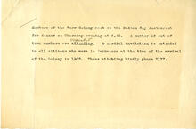 [Advertisement for newspaper for Barr Colony reunion]