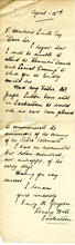 [Invitation decline letter from Emily M. Gongeon]