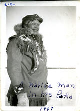 A native man in his parka
