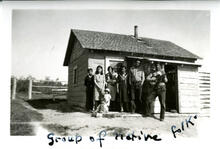 Group of native folk