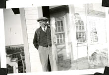 Dr. P. Lavoie in charge of Ile a' La Crosse hospital