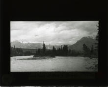Junction of Bow Falls and Spray