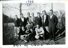 Boys of Class "D" 1929