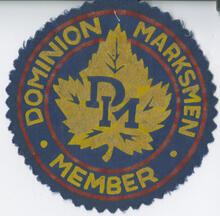 Dominion Marksmen Member badge