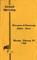 Grand Opening Shaunavon & Community Jubilee Arena, Monday February 26, 1962