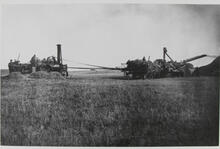 Lucien Morange's Threshing Outfit about 1913 or 1914