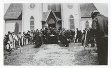 A funeral (Connected with the Aron Beres Family) June 24, 1936