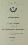 Festal Evensong Commemorating the 50th Annivwesary of the Coronation of Her Majesty Queen Elizabeth II