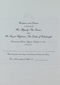 On the Occasion of the Royal Visit October 19, 1987