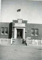 Set of 10 snapshots in frame - Wadena in the 1940's