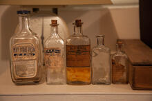 [Apothecary bottles]