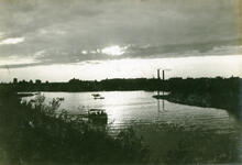 Sunset on the Moose Jaw River