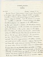 Letter from A.J. Pyke to George Bonney, November 19, '44.