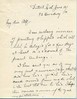 Letter from W. Greason to Alf, June 18, 1919