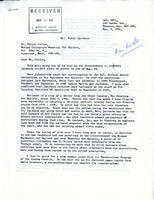 Letter from Mary Alexander to Mr. Philip Listoe, Nov. 3, 1981.