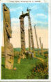 Totem Poles, Kitwanga, B.C., Canada