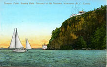 Prospect Point, Stanley Park, Entrance to the Narrows, Vancouver, B.C. Canada