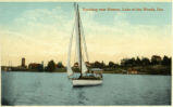 Yachting near Kenora, Lake of the Woods, Ont.