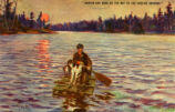 "Hunter and Dogs on the way to the Hunting Grounds"