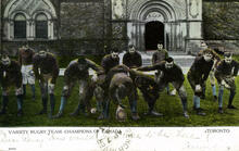 Varsity Rugby Team, Champions of Canada