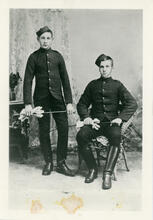 Constables George Burke & C R. Sibbald, August 1898