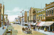 Eighth Avenue, Calgary, Alta., Canada.