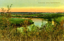 Edmonton along Saskatchewan