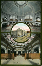 Union Station, Winnipeg, Man. Rotunda, Union Station, Waiting Room