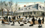 Delivering Fur for the Hudson Bay Coy. at Lower Fort Garry, Manitoba