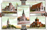 Baptist Church, Catholic Church and Monastery, Presbyterian Church, St. Matthews Church, Methodist Church, Brandon Man.