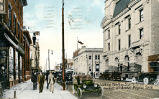 Looking north on Scarth Street towards 11th Avenue, Regina, Sask.