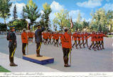 Recruit parade at the R.C.M.P. Academy in Regina, Saskatchewan