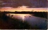 Moose Jaw River at Sunset