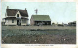 House and Barn of Mr. Robert Steele, Western Canada