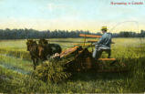 Harvesting in Canada.
