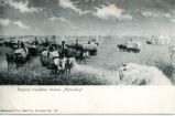 Typical Canadian Scenes "Threshing"