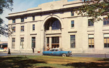 The C.P.R. Station in the city of REGINA, Saskatchewan.